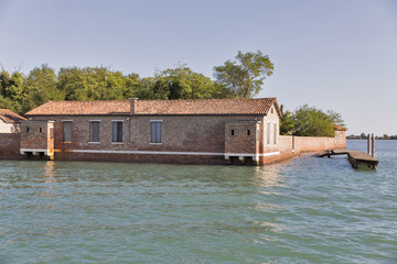 Fototapeta na wymiar San Giacomo in Paludo island in Venice lagoon, Italy.