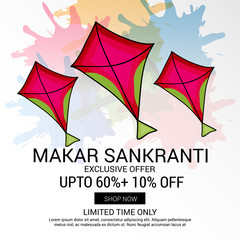 Happy Makar Sankranti festival celebration.