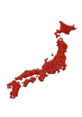 Japan map
