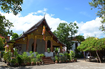 Temple à Luang Prabang au laos