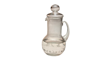 Carafe with clean water
