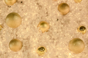 Christmas decoration on abstract background