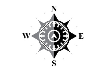 Siyah Pusula, Beyaz Zemin Üzerinde 