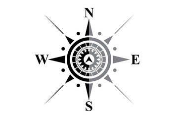 Siyah Pusula, Beyaz Zemin Üzerinde 