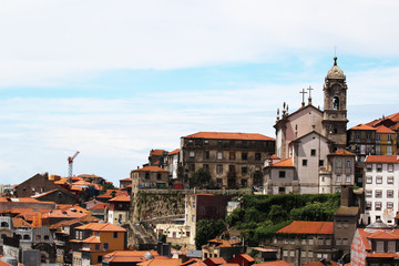 Obraz premium View of old town of Porto, Portugal