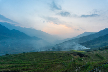 Fototapeta premium Sapa, Vietnam