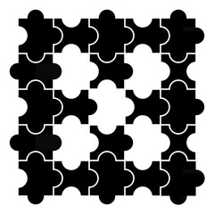 Four piece puzzle