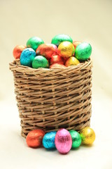 Chocolate easter eggs