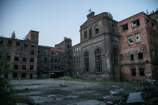 Abandoned Factory Red Triangle, Saint Petersburg, Russia 