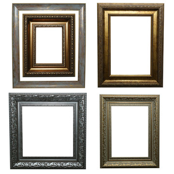set of beautiful frames for paintings