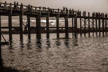 Naklejka premium Mandalay, Myanmar