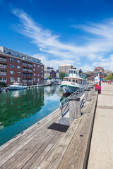 Old Port at Chandler's Wharf, Portland, Maine