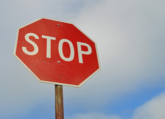 Stop sign