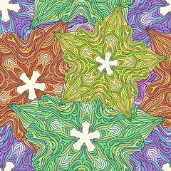 Hand drawn zentangle seamless pattern.  for cards, invitation, w