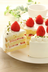 苺のショートケーキ