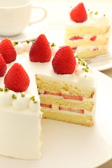 苺のショートケーキ