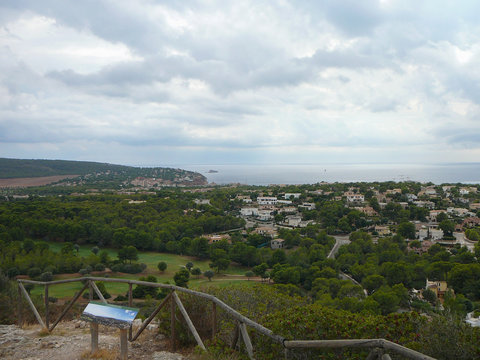 Puig de sa Morisca (Moorish Peak) archaeological park in Majorca