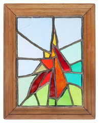 Handmade  stained-glass window