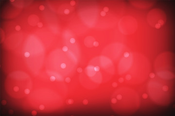 Abstract Red Boke blur background