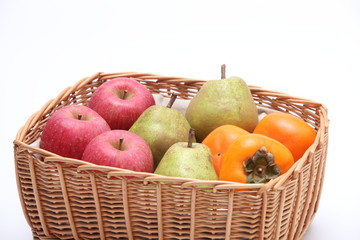 りんご、ラフランス、柿