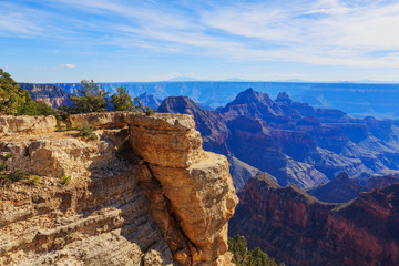 Amazing view of breathtaking landscape in Grand Canyon National