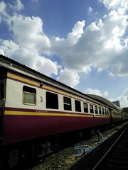 Fototapeta na wymiar Railway station in Thailand
