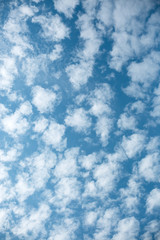 Clouds and blue sky background