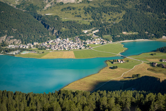 Silvaplana im Engadin, Schweiz
