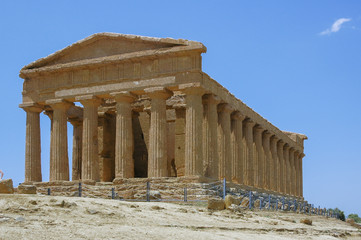 Fototapeta premium Tal der Tempel in Agrigent