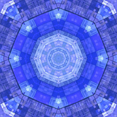 Abstract concentric pattern