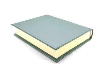 Книга на белом фоне крупным планом