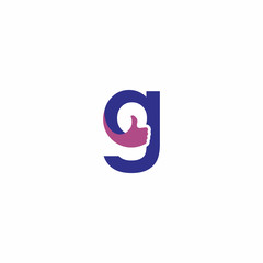 letter g thumb logo