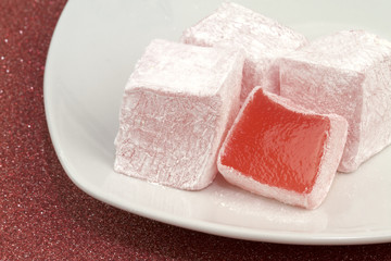 Traditional Turkish delight 