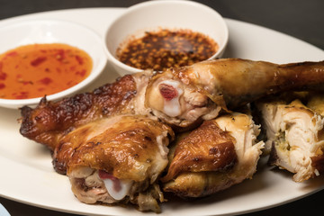 Chicken Grilled in Thai food style