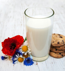 Milk and cookies