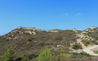 Fototapeta na wymiar Paysage de Rhodes