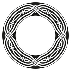 Celtic pattern. Element of Celtic or Irish ornament