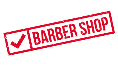 Fototapeta premium Barber shop stamp