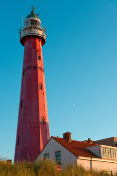Scheveningen Lighthouse in Netherlands