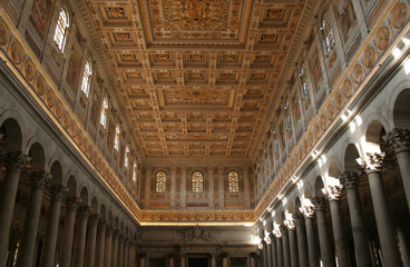 Obraz premium Soffitto interno chiesa - Architettura classica