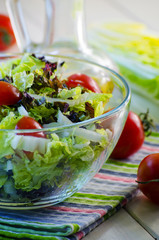 Diet vegetable salad