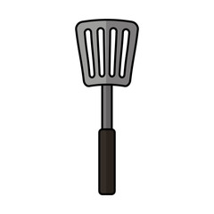 Roasting utensil cutlery icon vector illustration design