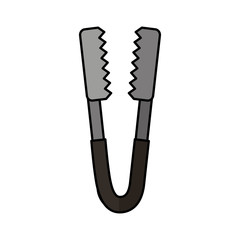 Roasting utensil cutlery icon vector illustration design