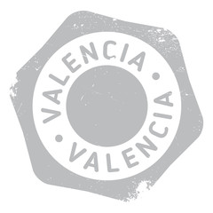 Valencia stamp rubber grunge