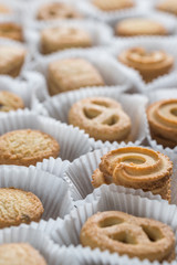 Bunch of butter cookies