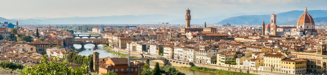 Fototapeta premium Panorama view of Florence