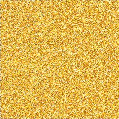 Gold glitter texture. Design element. Vector illustration