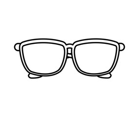 glasses accessory isolated icon vector illustration design