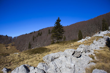 Northern Velebit, croatian national park, landscape