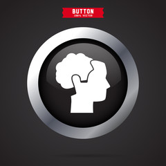 brain icon design